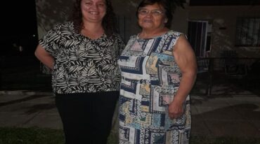 La intendente de Villa del Rosario y Matilde
