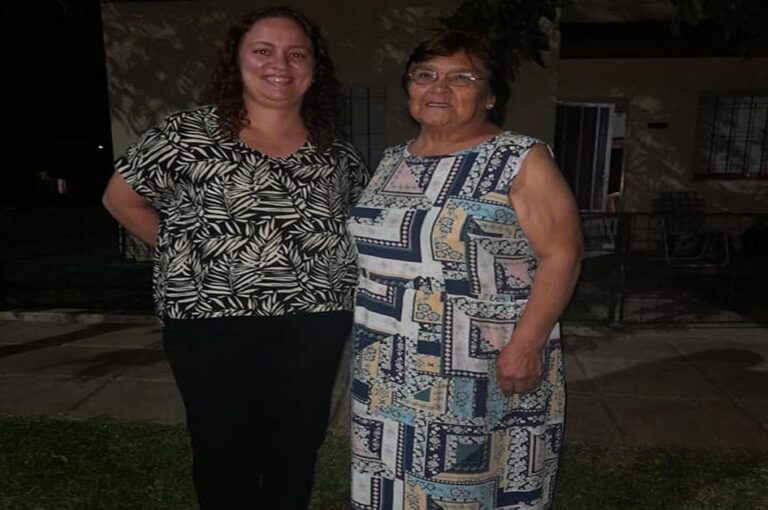 La intendente de Villa del Rosario y Matilde