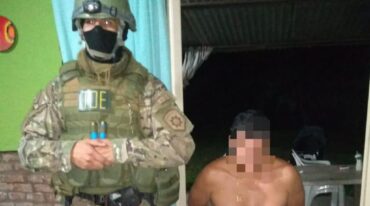 La persona detenida tiene 49 años. Gentileza.