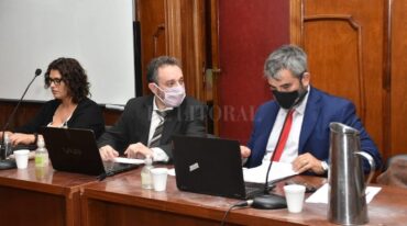 Los fiscales Omar De Pedro y Andrés Marchi solicitan una condena a 25 años de prisión por el doble homicidio. Flavio Raina