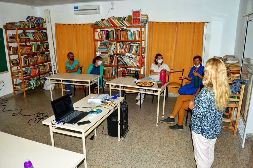 Taller dictado por la psicóloga Verónica Nievas