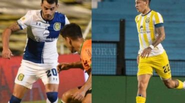 Fernando Torrent y Gastón Ávila en acción. Gentileza