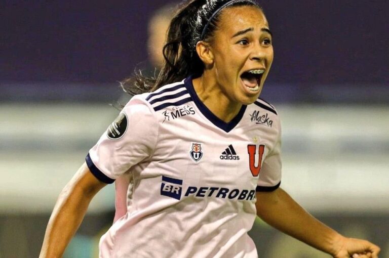 Gran momento de la concordiense Oviedo.  Gentileza