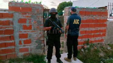 Los trabajos fueron realizados por la Brigada Operativa Antinarcóticos 1