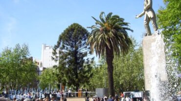 En Casilda. Se firmaron convenios para ejecutar trabajos de recambio de luminarias LED y pavimentación de calles con cordón cuneta y estabilizado central