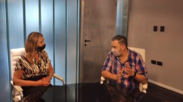 Sacnun y Leone pusieron en común sus agendas