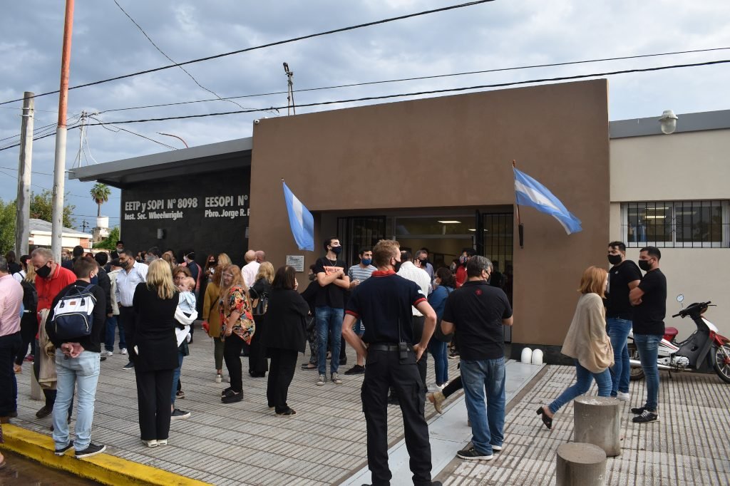 El edificio del establecimiento quedó operativo tras los arreglos. Mirador Provincial.