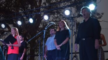 La cantante Cecilia Díaz fue parte del espectáculo 'Líricos a la Gorra' que