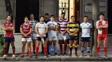 Los capitanes de los equipos estuvieron presentes. Gentileza: Paula Rodríguez.