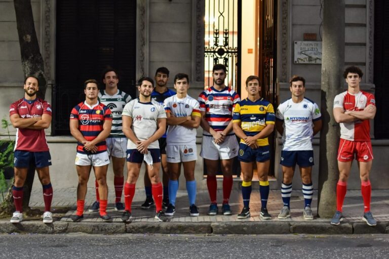 Los capitanes de los equipos estuvieron presentes. Gentileza: Paula Rodríguez.