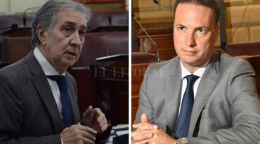 Lisandro Enrico (UCR-General López) y Joaquín Gramajo (PJ-NES-9 de Julio) actuaron como "embajadores" ante el MPA.    Archivo El Litoral