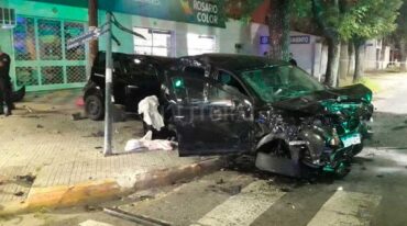 El estado en el que quedaron los automóviles