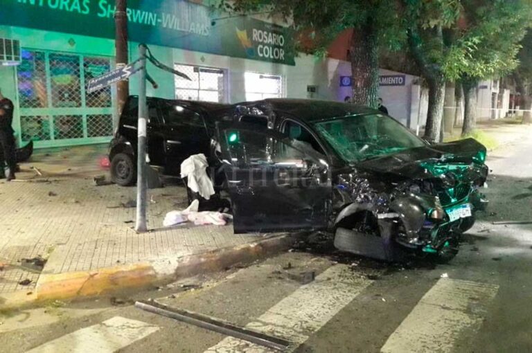 El estado en el que quedaron los automóviles