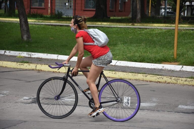 Pandemia y bicis. La utilización de este rodado creció exponencialmente durante el distanciamiento social