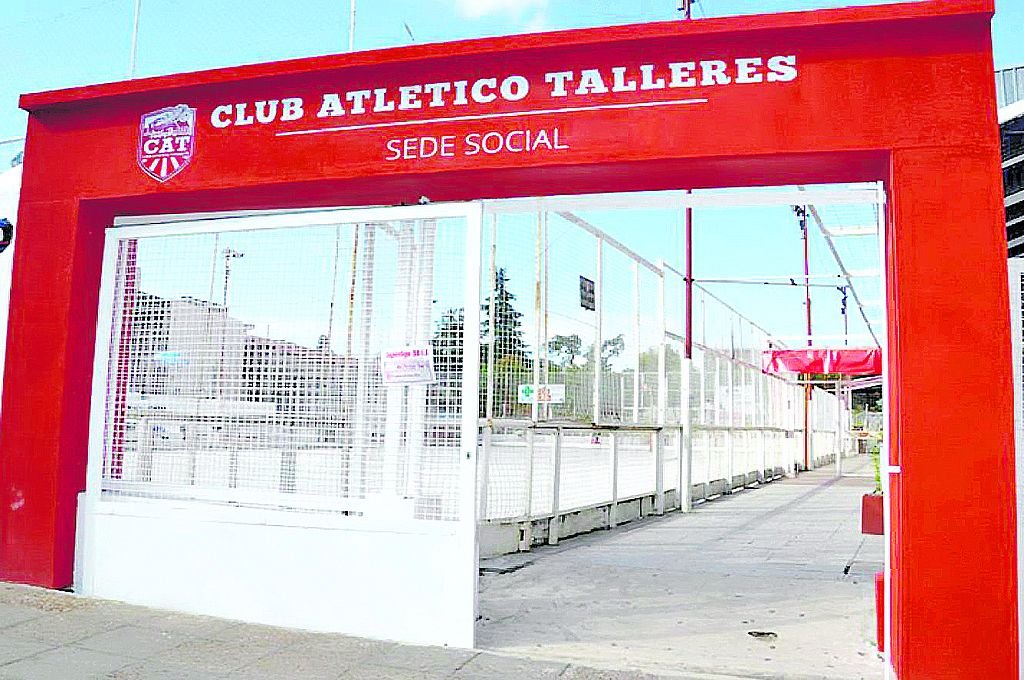 Por merma de cobro de la cuota y alquiler de salones a Talleres se le esfumaron 3.493.000.