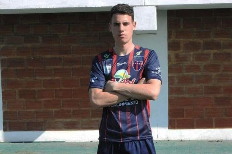 El delantero de 22 años fue uno de los goleadores del DEPRO en la última campaña y anhela dejar su huella en Pergamino.  Gentileza