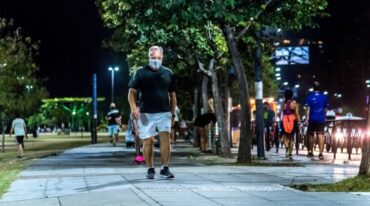 La prueba piloto se realizó el 14 de marzo sobre las avenidas Estanislao López y Carballo. Gentileza: prensa Municipalidad de Rosario.