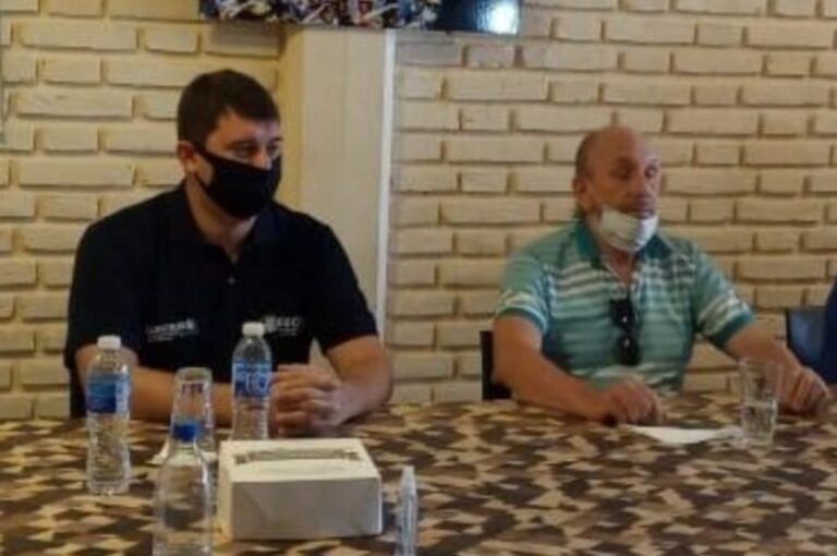 Juan Menucci y Carlos Vergara