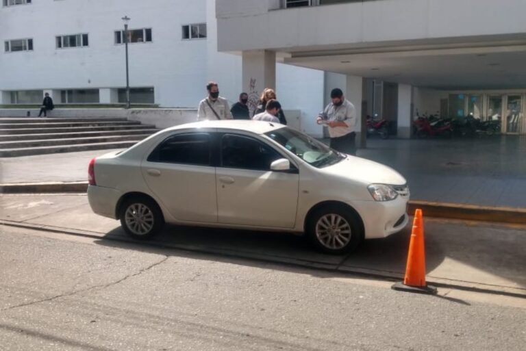 El vehículo interceptado en San Luis 2.022. Gentileza: prensa Municipalidad de Rosario.