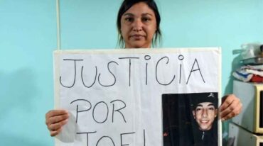 El pedido de justicia por Joel. Gentileza