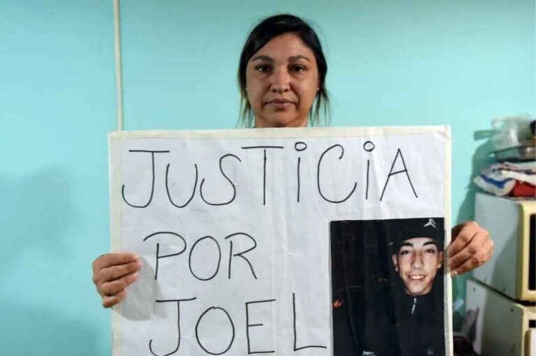 El pedido de justicia por Joel. Gentileza