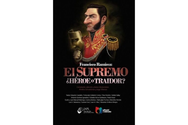 La tapa del libro que repasa la vida del caudillo entrerriano.