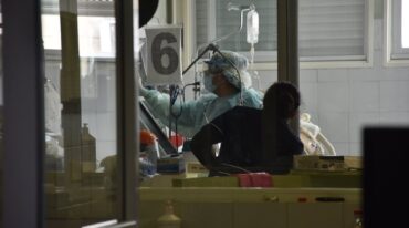 Unidad de Terapia Intensiva del hospital Cullen de Santa Fe. Flavio Raina