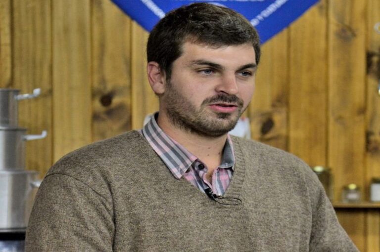 Franco Pezzini es el presidente del Círculo de Profesionales de la Agronomía del departamento Federación