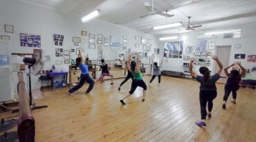 La academia de danzas que dirigió Carmenza