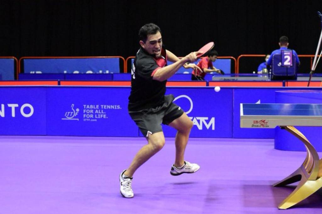 Alto será olímpico en la cita en Japón. Gentileza: prensa Federación Argentina de Tenis de Mesa.