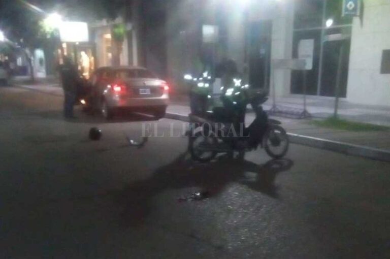 En el lugar del accidente trabajó personal de la División Científica Forense