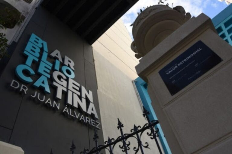 Biblioteca Argentina 'Dr. Juan Álvarez' Gentileza