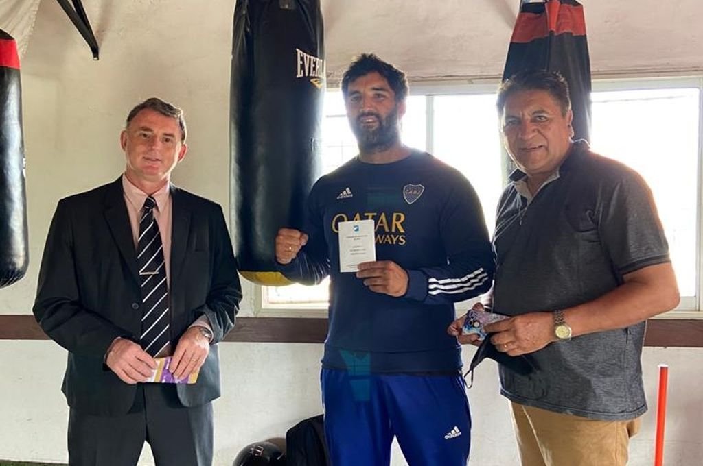 El Presidente de la Comisión Municipal de Box de Paraná