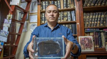Fabián Zárate es un periodista paceño que comparte esa vocación con la investigación de los ovnis. Melisa Curá