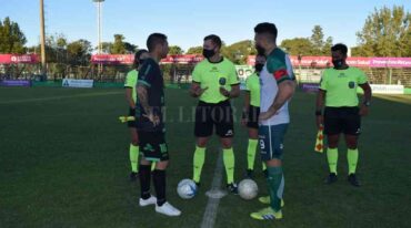 El domingo pasado hizo su debut oficial en un partido como árbitro profesional: Unión de Sunchales-Sportivo Belgrano de San Francisco (Federal A).  Gentileza