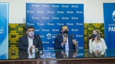 El intendente Martín Oliva