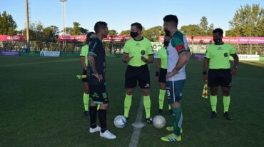 El domingo pasado debut oficial en un partido como árbitro profesional: Unión de Sunchales-Sportivo Belgrano de San Francisco (Federal A).