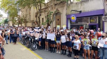 El pueblo concordiense salió a las calles a pedir por mayor seguridad.