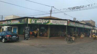 La verdulería donde se produjo el robo.