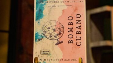 La tapa del libro basado en cubanos emigrantes. Gentileza.
