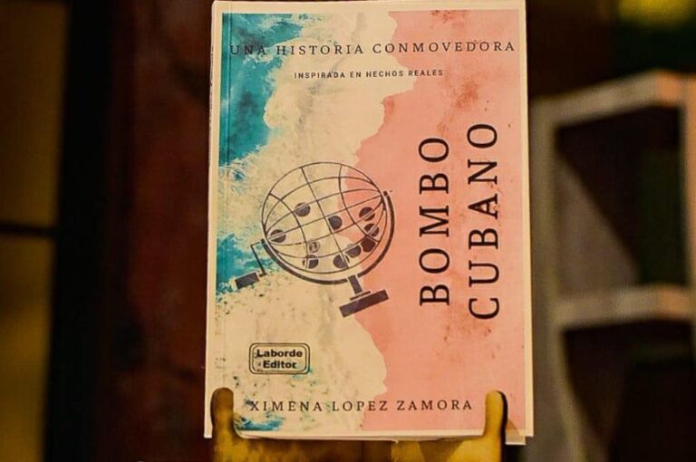 La tapa del libro basado en cubanos emigrantes. Gentileza.