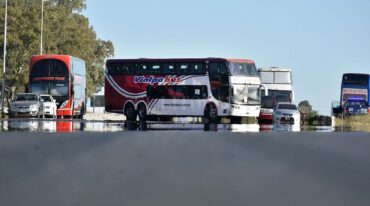 El reclamo incluyó un corte en la autopista Rosario-Santa Fe en su intersección con la Autovía 19. Pablo Aguirre