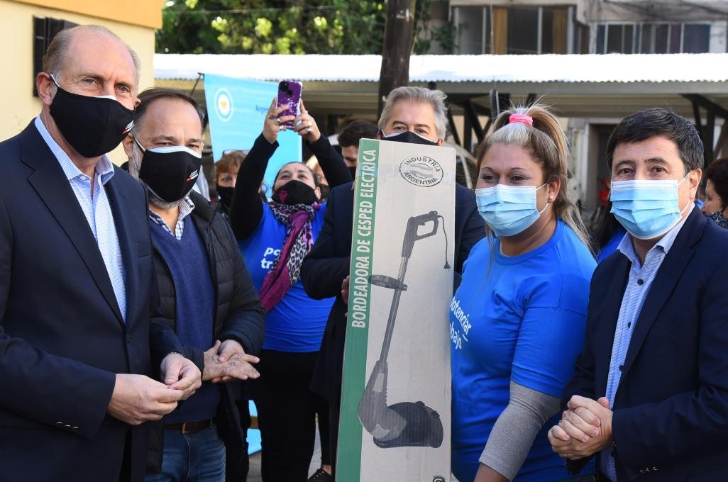 El gobernador Omar Perotti