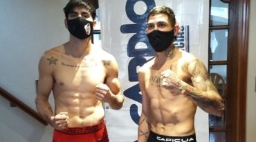 Aquino y Peralta combatirán a seis rounds. PRENSA ARGENTINA BOXING PROMOTIONS