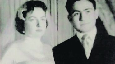El matrimonio del dominguense Adolfo Sclarovsky y su esposa Eva Kortsarz