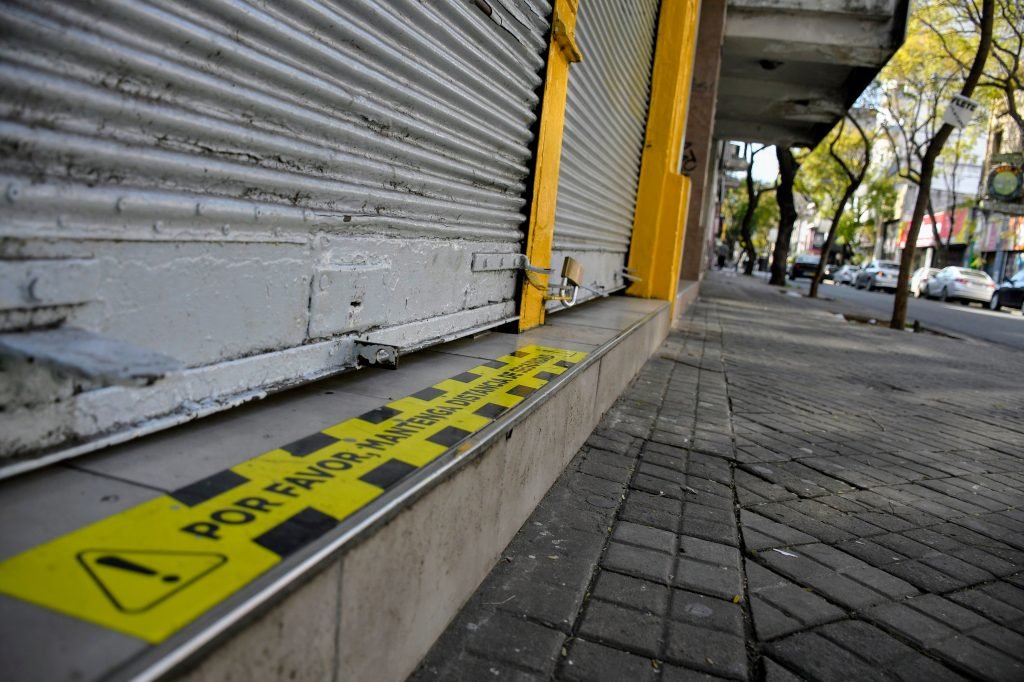 El microcentro de la ciudad