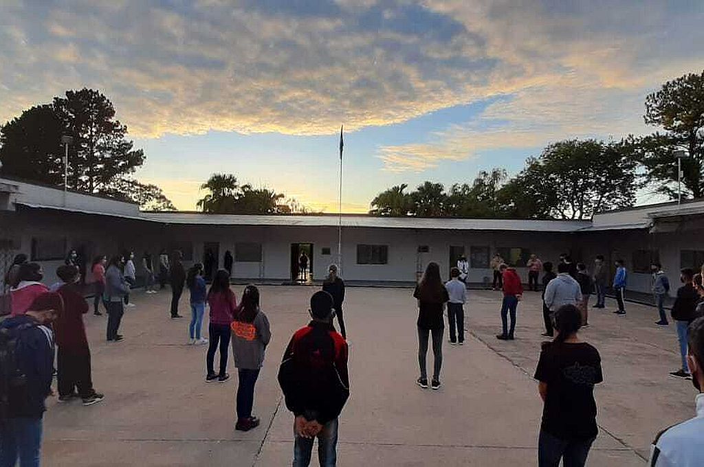 31 alumnos por burbuja. Por la pandemia