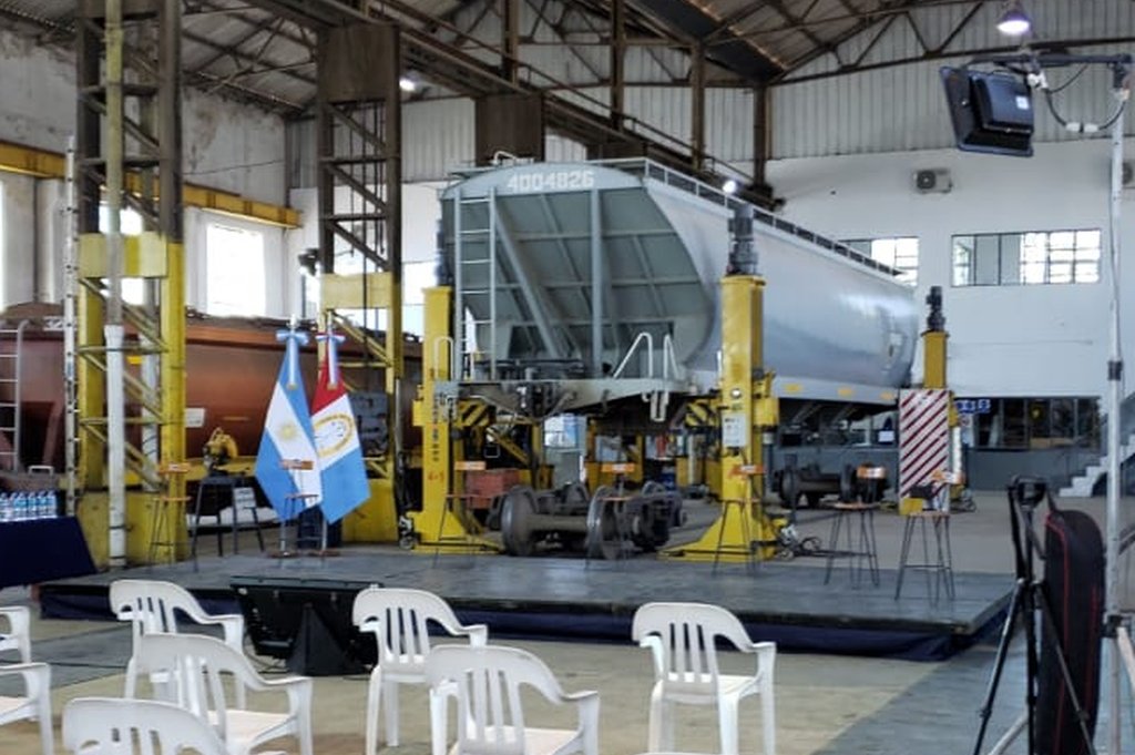 Los talleres ferroviarios de San Cristóbal