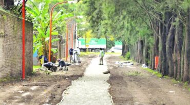 Se trata del sector ubicado a la vera del viejo molino "quemado" y las vías del ferrocarril