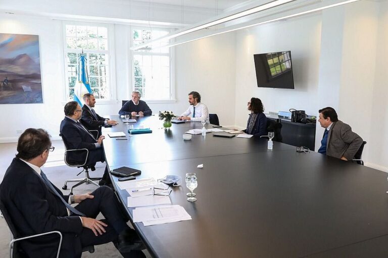 Reunión anterior del gabinete económico en Olivos Presidencia de la Nación/Archivo